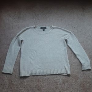 Cream colored knit sweater